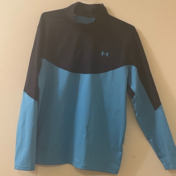 NWT! Under Armour Golf Storm Zip Neck Performance Pullover Jacket - Picture 1 of 8